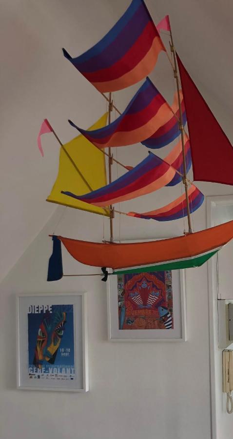 Toutes Voiles Dehors - Vue Mer & Chateau - Cosy Διέππη Εξωτερικό φωτογραφία